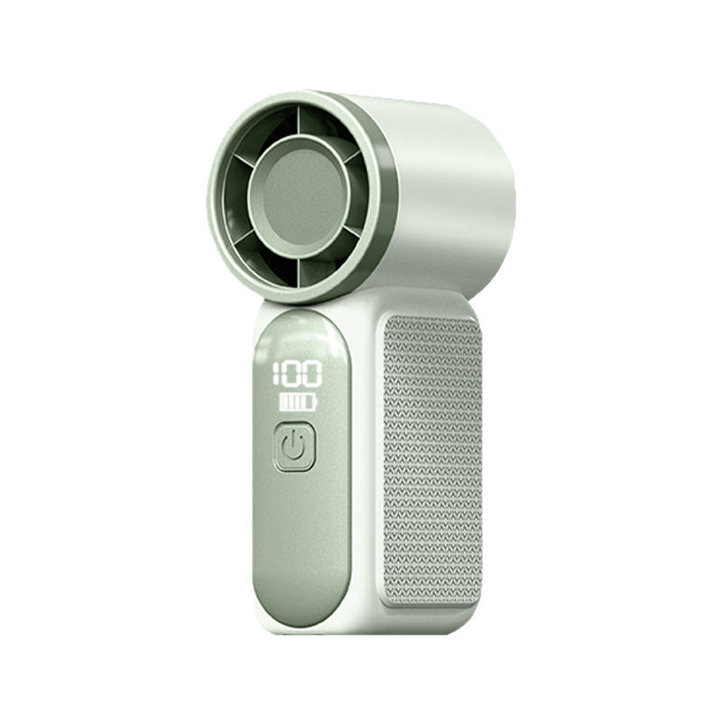 Mini Ventilador Turbo Recargable – 6 Velocidades y Batería de Larga Duración