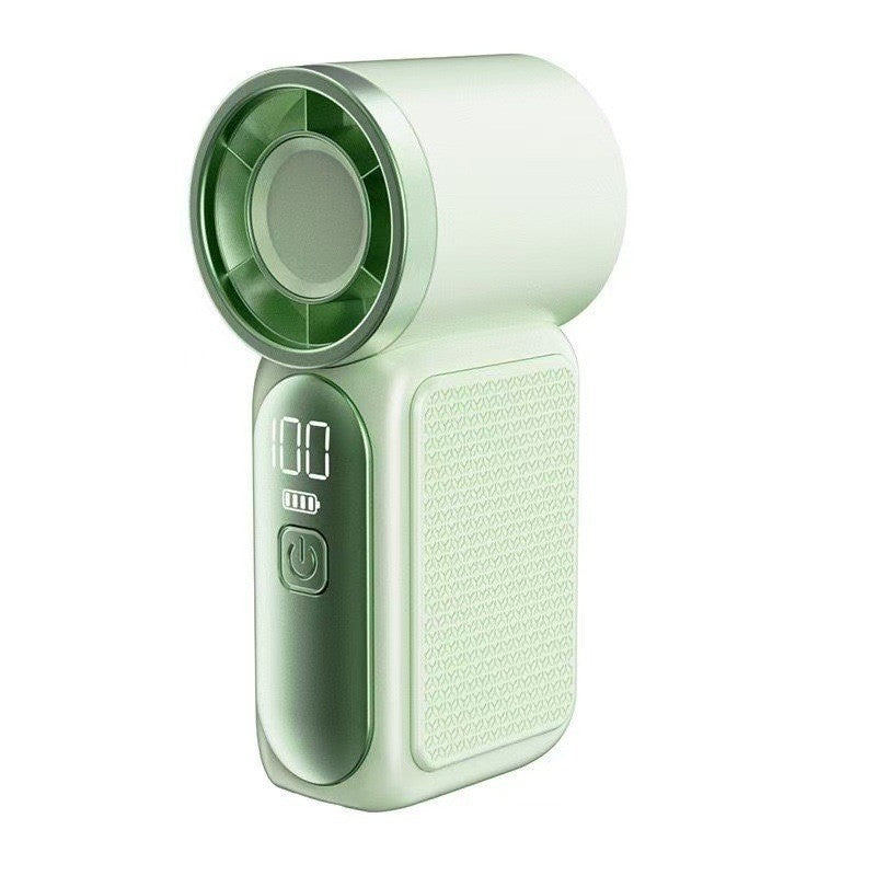 Mini Ventilador Turbo Recargable – 6 Velocidades y Batería de Larga Duración